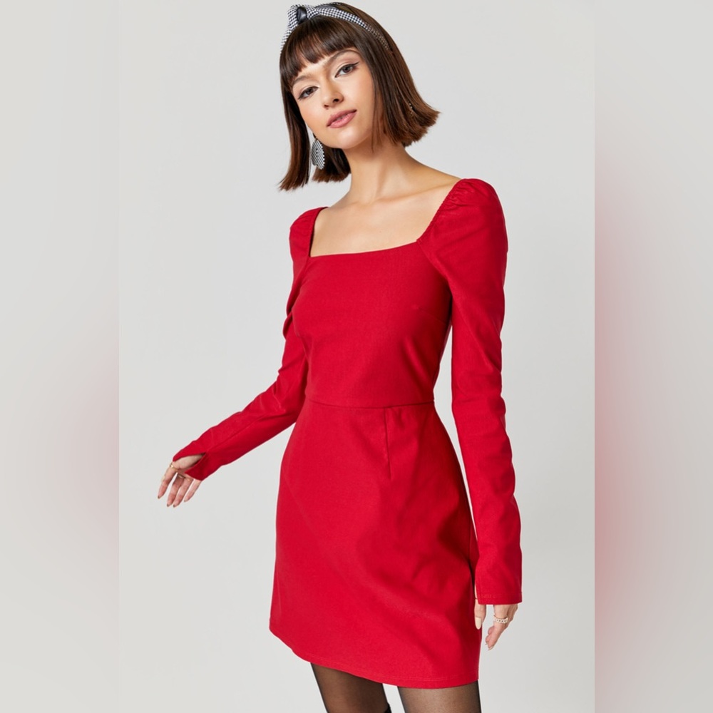 NWT Francesca’s Mi Ami Short Red Dress